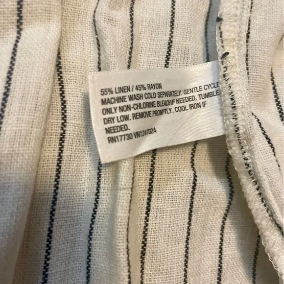 Target A New Day Linen Blend Shirt Dress | Tall Friendly | Brand New with Tags | - Picture 9 of 12